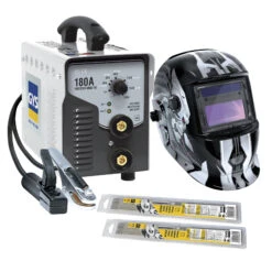 GYS Set Progys 180 A + Schweißhelm Lcd Master 9/13G Iron 013742
