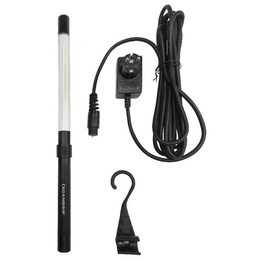 SCANGRIP LINE LIGHT C+R Inspektions Handlampe Akku Oder Kabel 600/150 Lumen 03.5243 1 SCANGRIP LINE LIGHT C+R Inspektions Handlampe Akku Oder Kabel 600/150 Lumen 03.5243