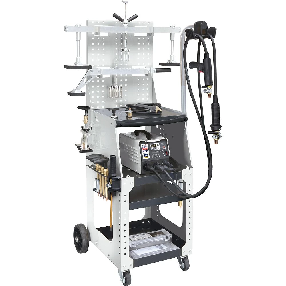 GYS SPEEDLINER PRO 400 Ausbeulspotter Komplettset Für Stahl D35041 1 GYS SPEEDLINER PRO 400 Ausbeulspotter Komplettset Für Stahl D35041