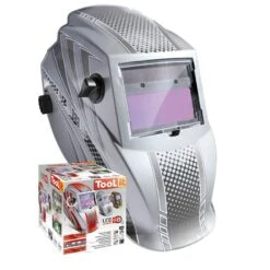 GYS Schweißhelm LCD HERMES 9 13 G 040908 Silver Silber Schweisshelm 510g