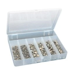 GYS Stanznieten Set Satz BOX 6 X 50 Stück 048706 (Ø 3,3 & 5,3mm)