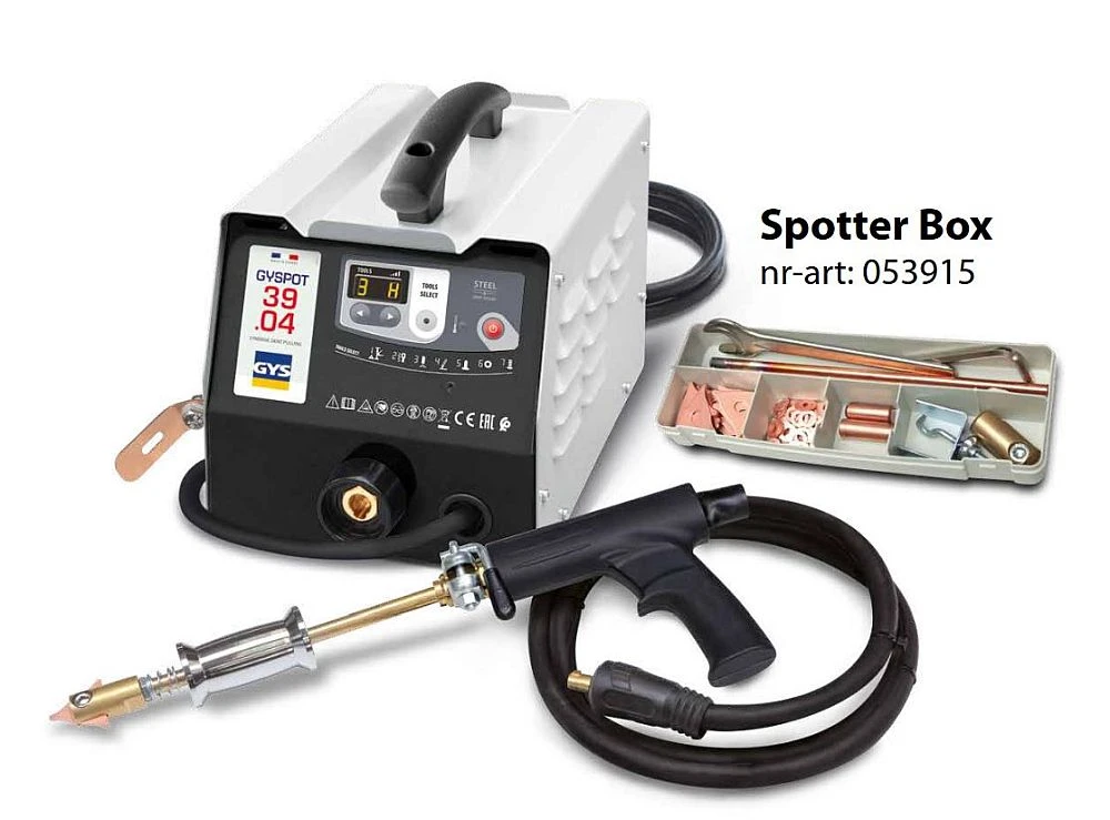 GYS GYSPOT 3904 Ausbeulspotter Spotter + Fahrwagen SPOT 800 + Masse D18010 2 GYS GYSPOT 3904 Ausbeulspotter Spotter + Fahrwagen SPOT 800 + Masse D18010 – Bild 2