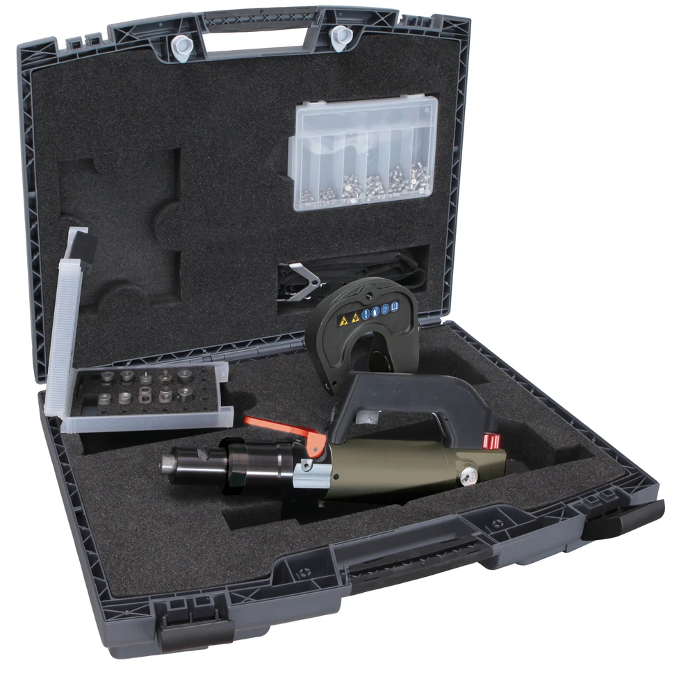 GYS Karosserie Stanznietgerät GYSPRESS 8T D53861 Mit Viel Zubehör 3 GYS Karosserie Stanznietgerät GYSPRESS 8T D53861 Mit Viel Zubehör – Bild 3