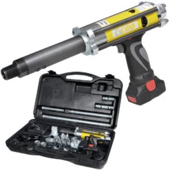 GYS Zug Druck Presse ELECTRO POWER Standardset 057401 14,4V Im Koffer