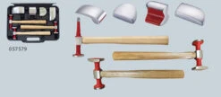 GYS 3x Karosseriehammer Und 4x Handfaust Set 057579 Im Koffer