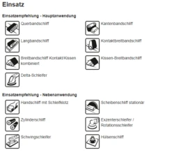 Sia 1919 Siawood Schleifband 1120x2000mm P60-P180 -Feintool Verkaufe 1919 25b618433c274e