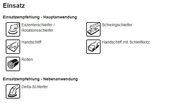 Sia 1950 Siaspeed Schleifscheibe 125mm P40-P1500 4 Sia 1950 Siaspeed Schleifscheibe 125mm P40-P1500 – Bild 4