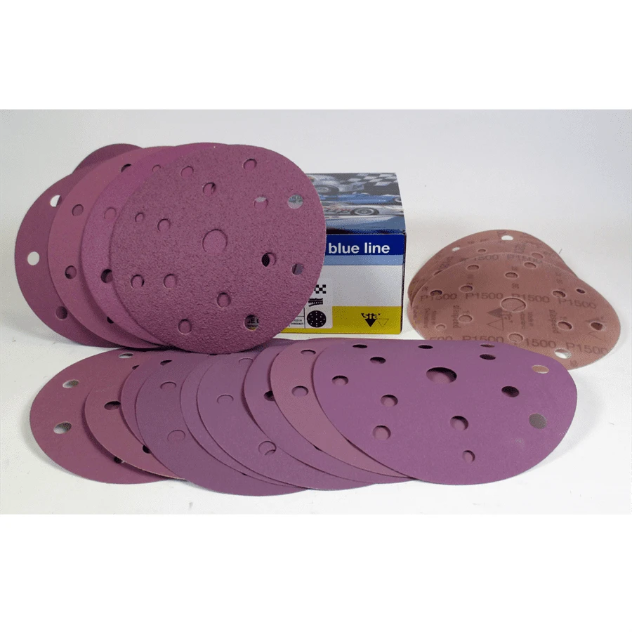 SIA 1950 Siaspeed Feinstkorn 150mm Schleifscheibe 15-Loch P800 - P1500 1 SIA 1950 Siaspeed Feinstkorn 150mm Schleifscheibe 15-Loch P800 - P1500