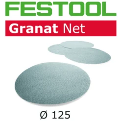 Festool Netzschleifmittel 125mm Granat Net Klett P80 - P320 Für Z.B. RO 125