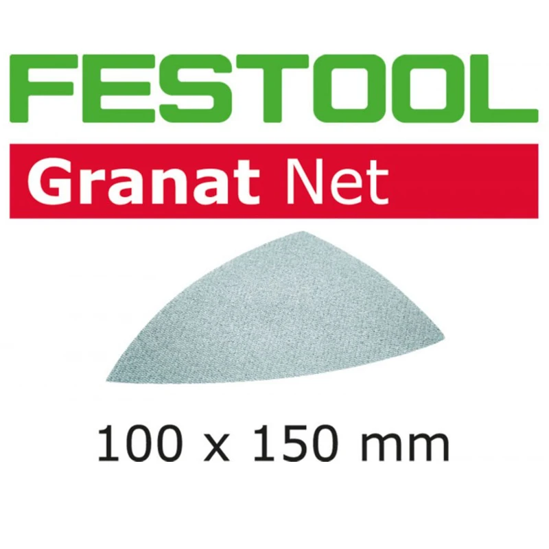 Festool Netzschleifmittel Granat Net Delta 100x150 Mm P80 Bis P400 Für Z.B. DTS 400 1 Festool Netzschleifmittel Granat Net Delta 100x150 Mm P80 Bis P400 Für Z.B. DTS 400