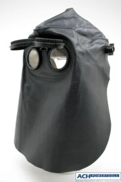 ACH Lederkopfhaube Mit Kopfband Und Klappbrille Ohne Nase Hinten Offen 215940 -Feintool Verkaufe 21594054aa8bd740b28