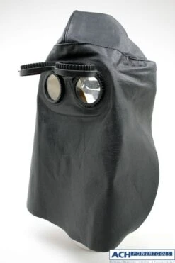 ACH Lederkopfhaube Mit Klappbrille Ohne Nase Hinten Offen Gläser DIN 10 215954 -Feintool Verkaufe 21595054ad3324081de