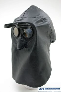 ACH Lederkopfhaube Mit Anstoßkappe Und Klappbrille Mit Nase Hinten Offen 215970 -Feintool Verkaufe 21597054ab8b4c17cae
