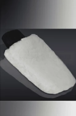 SCHOLL GLOVE Lammfell Handschuh Weiß 22441