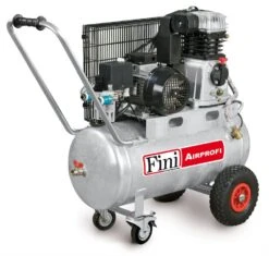 FINI Kolbenkompressor Airprofi MK103-50-3m Fahrbar 2,2 KW 50l Kesselvolumen 230V