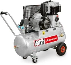 FINI Kolbenkompressor Airprofi BK 119-100-5,5 Fahrbar 4 KW 100l Kesselvolumen