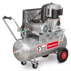 FINI Kolbenkompressor Airprofi BK 119-10-5,5/15 Fahrbar 4 KW 100l Kesselinhalt