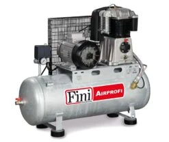 FINI Kolbenkompressor Airprofi BK 119-100F-7,5 Stationär 5,5kW 100l Kesselinhalt