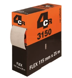 4CR Schleifrolle 115 Mm X 25 M FLEX P150 Bis P800 3150