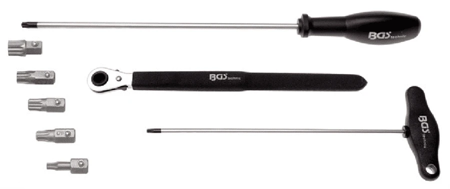 BGS Türscharnier-Werkzeug-Satz | 8-tlg. – 3539 1 BGS Türscharnier-Werkzeug-Satz | 8-tlg. – 3539