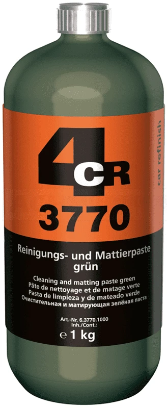 4CR Reinigungs- & Mattierpaste Grün 1 Kg 3770 1 4CR Reinigungs- & Mattierpaste Grün 1 Kg 3770