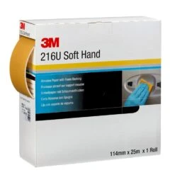 3M™ 50743 1x 1 Soft Hand Rolle 115mm X 25m 216U Perforiert Korn P1000