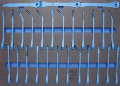 BGS Werkstattwageneinlage 3/3: Zierleistenkeil- Und Schaber-Satz | 27-tlg. – 4033