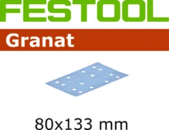 Festool Granat 80x133 Schleifstreifen Klett P40 - P320 Für Z.B. RTS 400