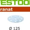 Festool Granat 125mm Schleifscheiben Klett 8 Loch P800 - P1500 Für Z.B. RO 125
