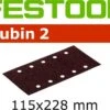 Festool Schleifstreifen Rubin 2 STF Klett 115X228 P40 Bis P220