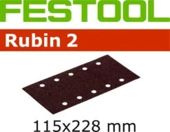Festool Schleifstreifen Rubin 2 STF Klett 115X228 P40 Bis P220