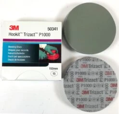 3M™ 50341 15x Hookit™ Trizact™ Schleifscheiben Grau 150mm P1000