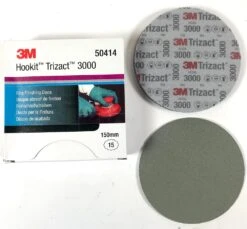 3M™ 50414 15x Trizact™ Fine Finishing Schleifscheiben 443SA Grau 150mm P3000