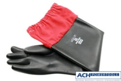 ACH Latex Handschuhe Gr.10 Schwere Ausführung Mit Stoff-Verlängerung Auf 70cm 504917