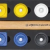 BGS DIY Wechselkopf-Hammer-Satz | Ø 43 Mm | 9-tlg. – 52101