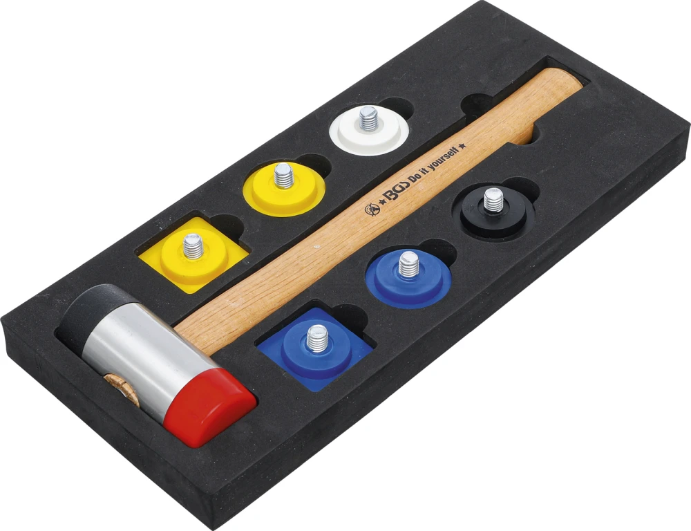 BGS DIY Wechselkopf-Hammer-Satz | Ø 43 Mm | 9-tlg. – 52101 3 BGS DIY Wechselkopf-Hammer-Satz | Ø 43 Mm | 9-tlg. – 52101 – Bild 3