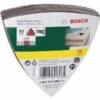 Bosch Schleifblatt-Set Für Delta-Schleifer 25-teilig 6 Löcher Klett 93 Mm 180 2607017109