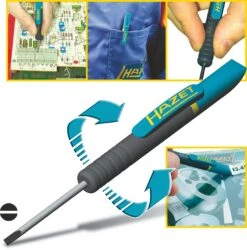 HAZET Clip-Schraubendreher- Schlitz Profil - 130 Mm 805C-25