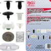 BGS Verkleidungs-Clip-Sortiment Für VW Fahrzeuge | 255-tlg. – 8129