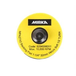 MIRKA 10x Schleifteller Quick Lock 32mm Grip Soft 8294598311