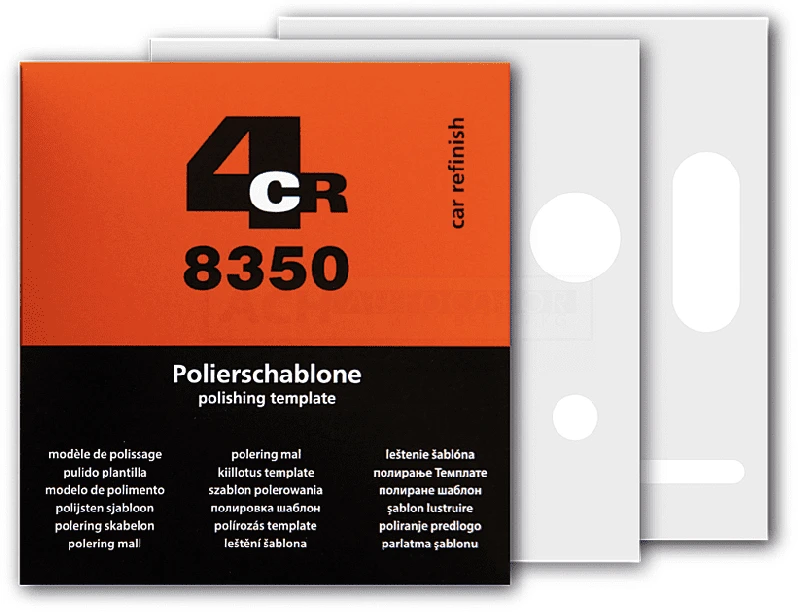 4CR Polierschablone 2 X 5 Stück 8350 1 4CR Polierschablone 2 X 5 Stück 8350