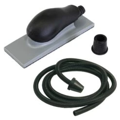 MIRKA Handblock 70 X 125mm 13-Loch Klett Grau Mit MIRKA Schlauch 4m