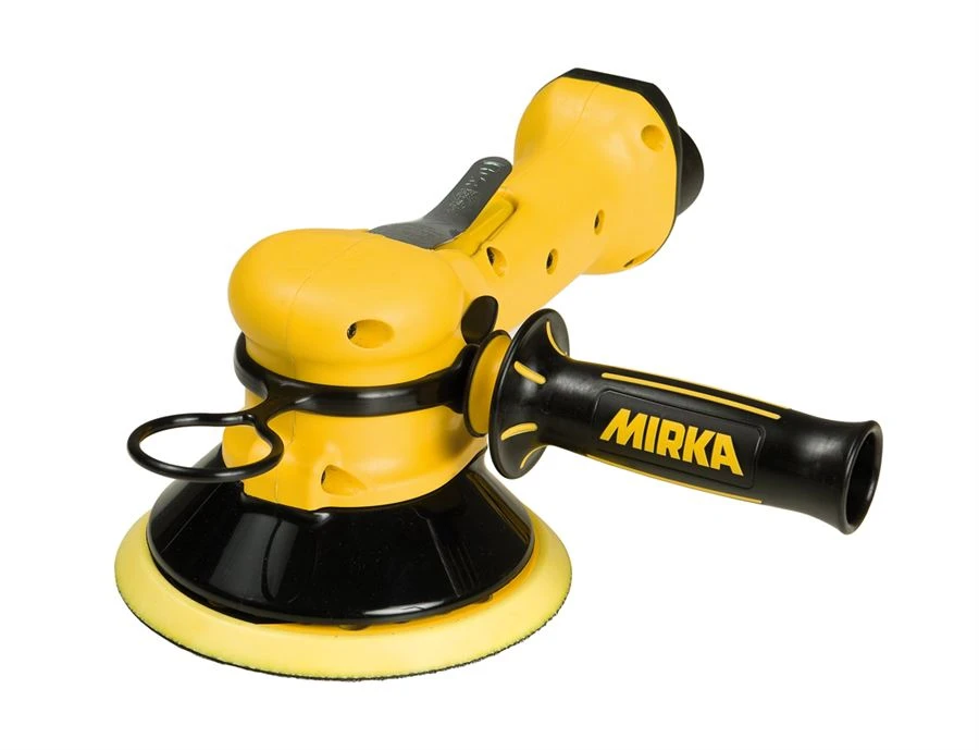 MIRKA Zweihand Druckluft Exzenterschleifer ROS2 610CV Ø 150mm 10mm Hub 1 MIRKA Zweihand Druckluft Exzenterschleifer ROS2 610CV Ø 150mm 10mm Hub