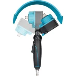 HAZET Twin Turbo Schlagschrauber Abgewinkelt 550 Nm 12,5mm 1/2 Zoll 9012ATT -Feintool Verkaufe 9012att detail neigung120grad