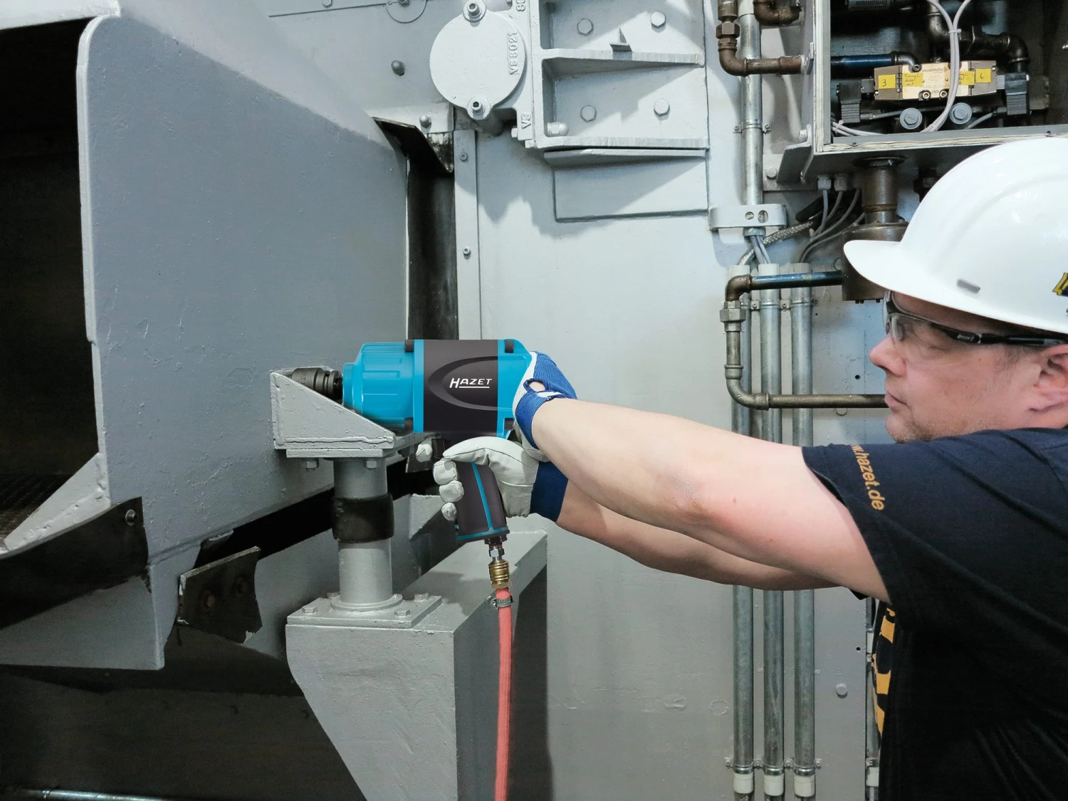 HAZET Schlagschrauber 1800 Nm 20mm 3/4 Zoll Hochleistungs-Doppelhammer-Schlagwerk 9013MG 6 HAZET Schlagschrauber 1800 Nm 20mm 3/4 Zoll Hochleistungs-Doppelhammer-Schlagwerk 9013MG – Bild 6