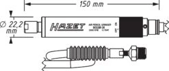 HAZET Mini Stabschleifer 9032M-36 -Feintool Verkaufe 9032m 36 23skizze