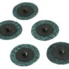 HAZET 5x ROLOC Schleifvlies Scheiben 50mm Korn 300 Blau Vliesscheiben