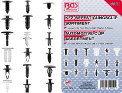 BGS Kfz-Befestigungsclip-Sortiment Für Ford, Mazda, GM, Chrylser, Nissan | 415-tlg. – 9041