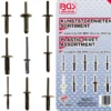 BGS Kunststoffnieten-Sortiment | Für GM, BMW, Chrysler, VW, Ford | 235-tlg. – 9054