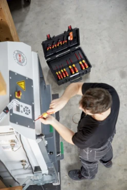 Wiha Werkzeugkoffer Basic Set L Electric 34-tlg.(Azubikoffer) - 44505 -Feintool Verkaufe Anw 930070401 Tool Case Basic Set L electric 06